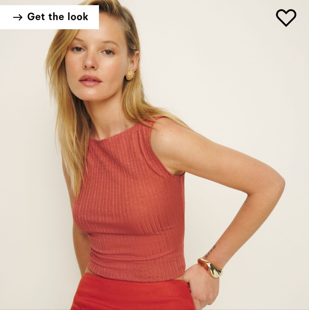 Reformation Dusk knit top